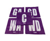 KPI Netball Bib Patch Set Purple